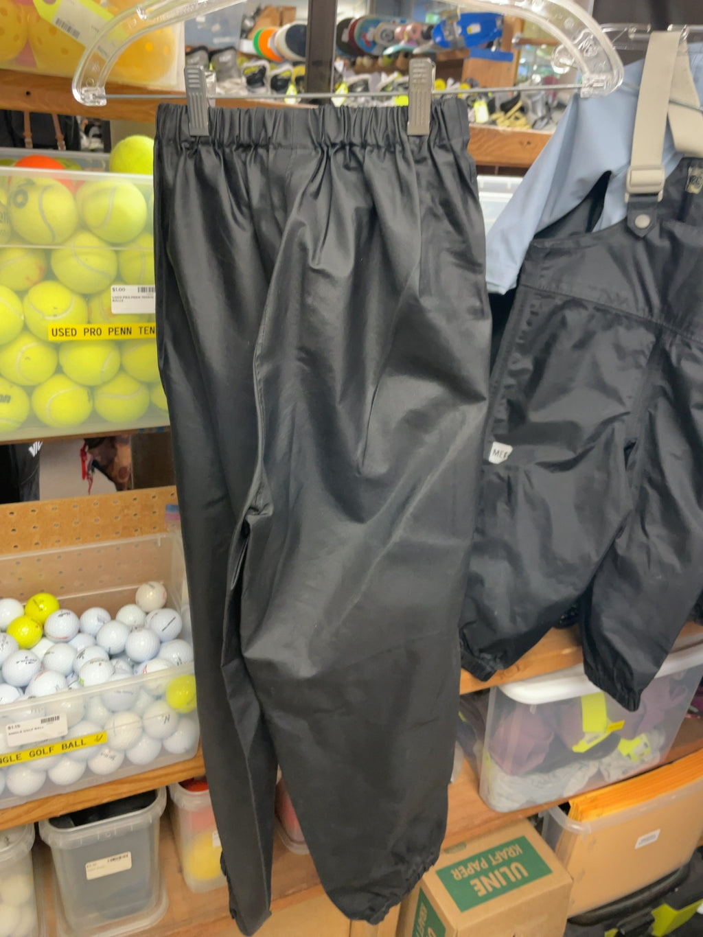 MEC Rain Pants Junior 12 Black
