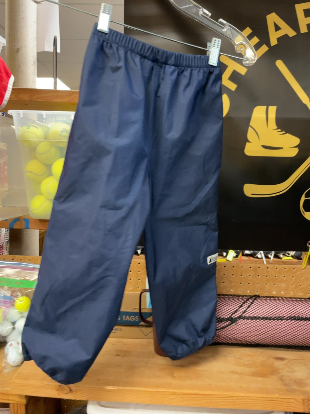 MEC Rain Pants Size 5 Navy