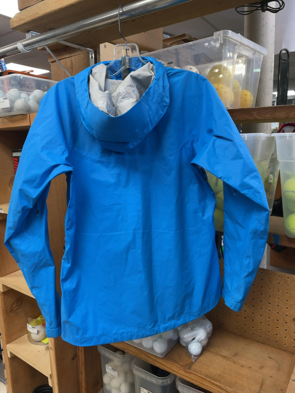 MEC Women's Blue Rain Jacket - Size Small