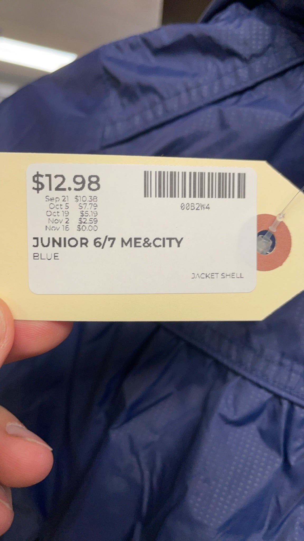 ME&CITY KIDS Jacket Shell Junior 6/7 Blue