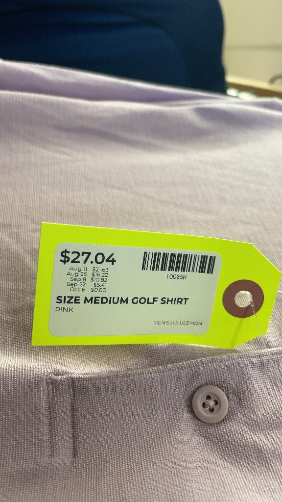 Men's Lululemon Golf Shirt