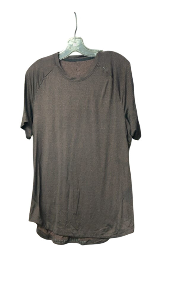 Men's Lululemon Short Sleeve Shirt - Red - Large