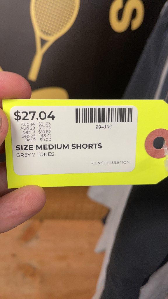 Men's Lululemon Two-Tone Grey Shorts