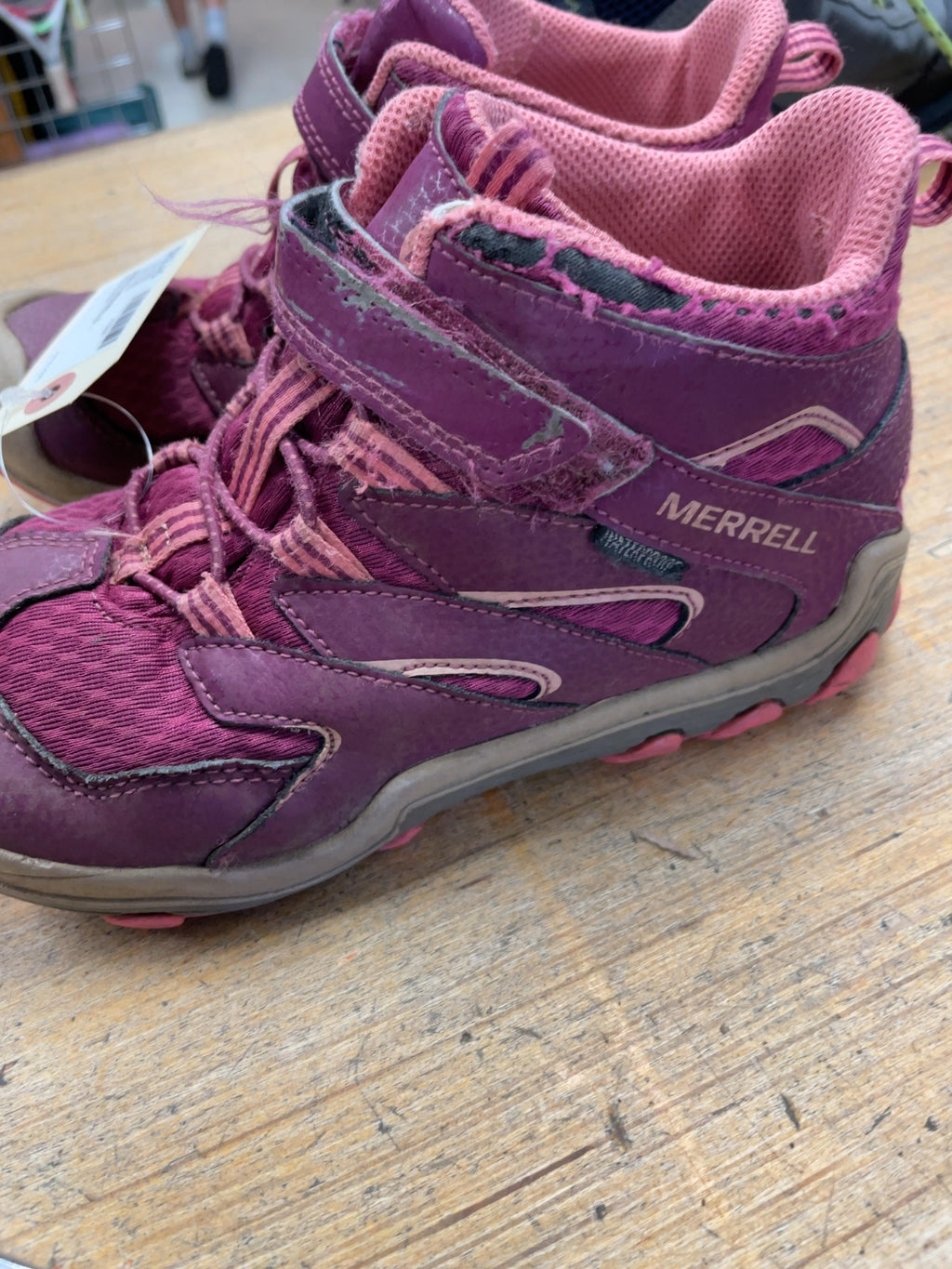 Merrell Hiking Boots Size 3 Pink/Purple