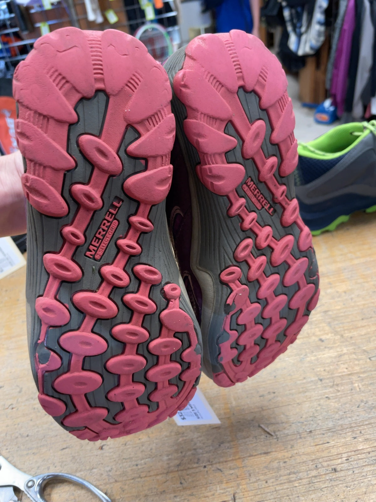 Merrell Hiking Boots Size 3 Pink/Purple