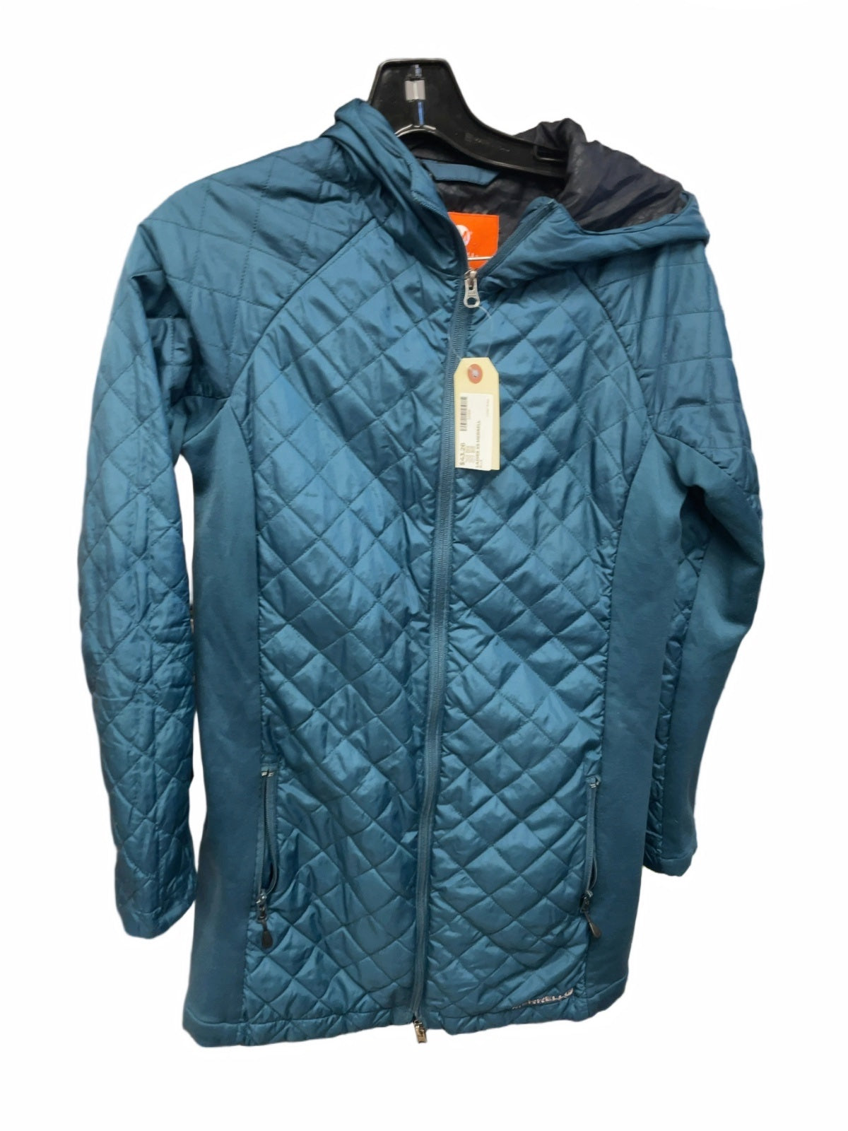 Merrell SelectRegulate Size XS Blue Quilted Hooded Jacket