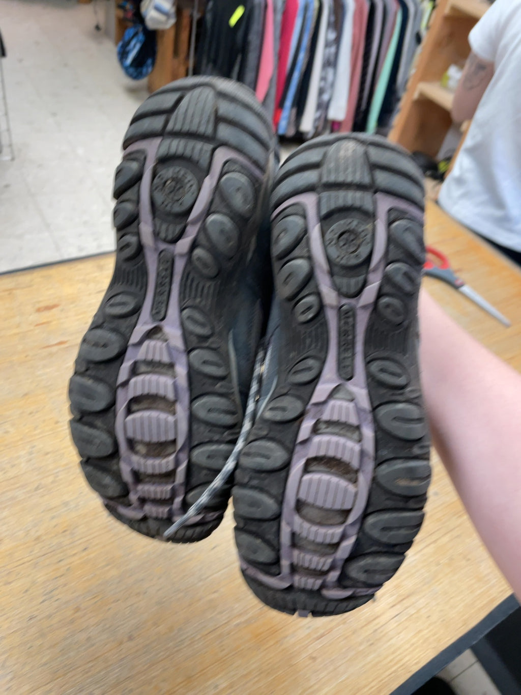 Merrell Women's Hiking Shoes Size 9 Grey/Purple