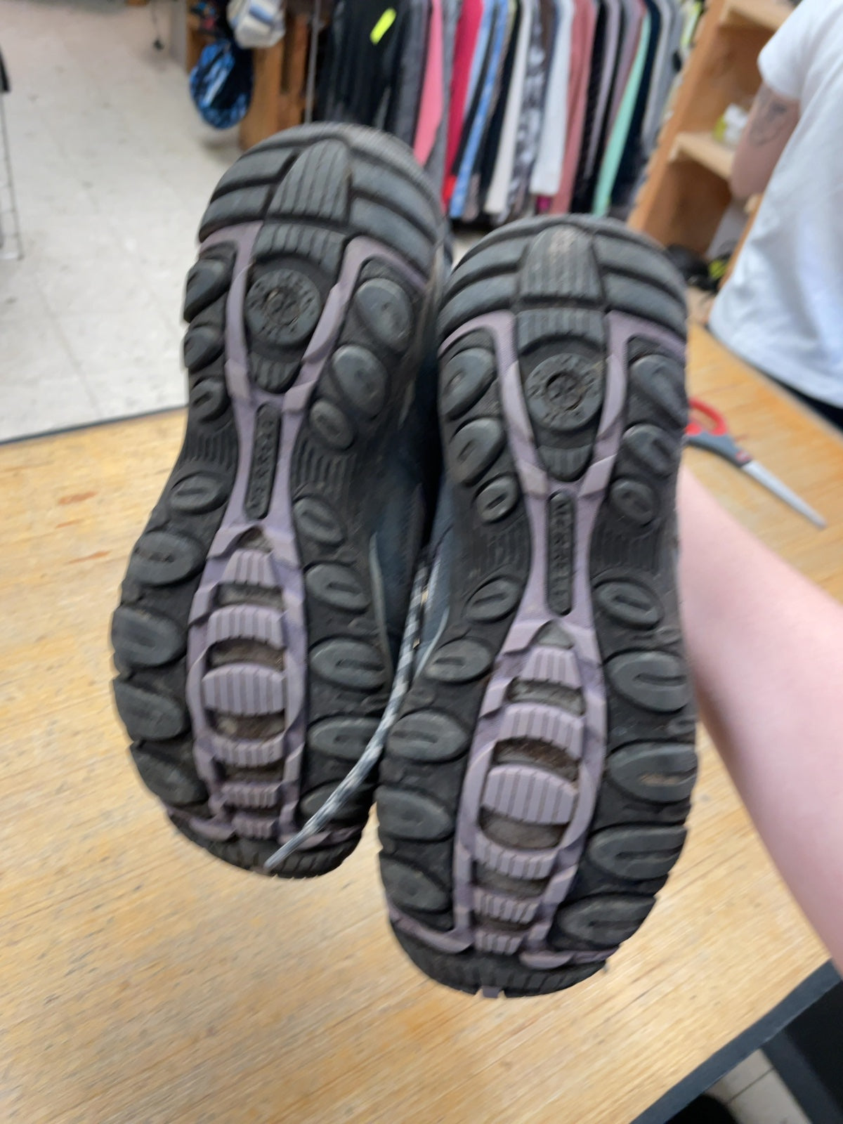 Merrell Women's Hiking Shoes Size 9 Grey/Purple