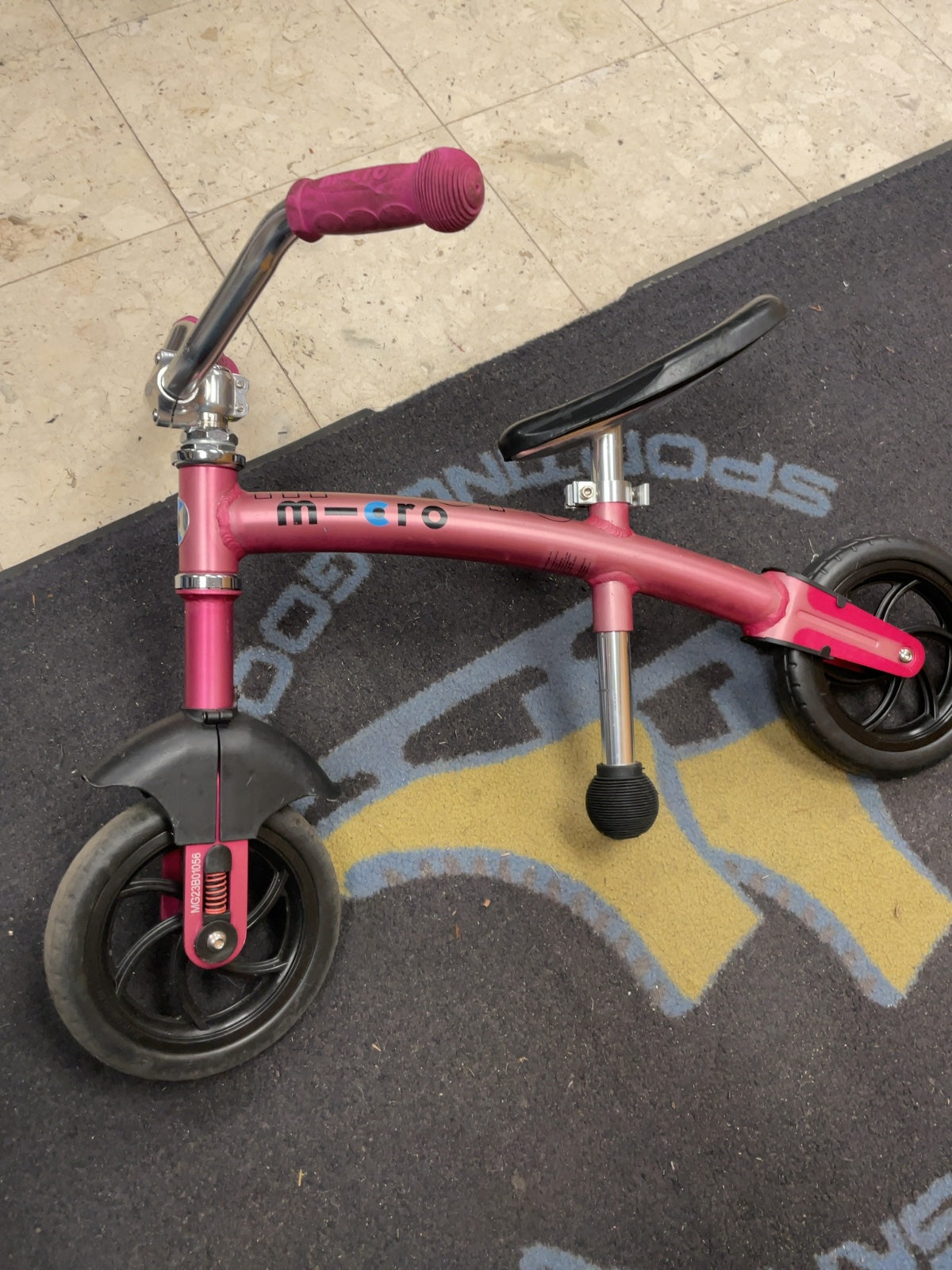 Micro G-Bike Balance Bike Pink