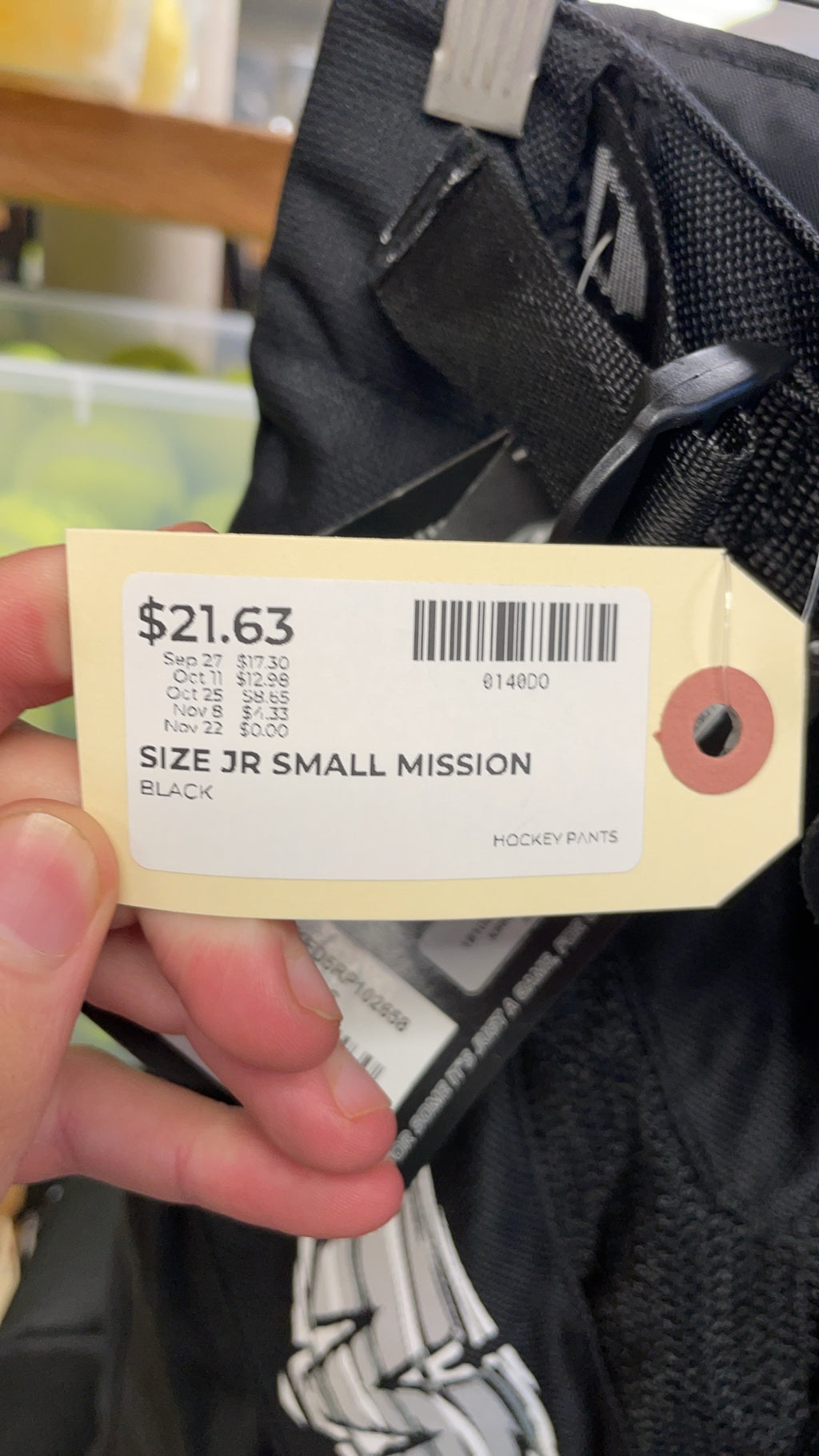 Mission JR Small Hockey Pants