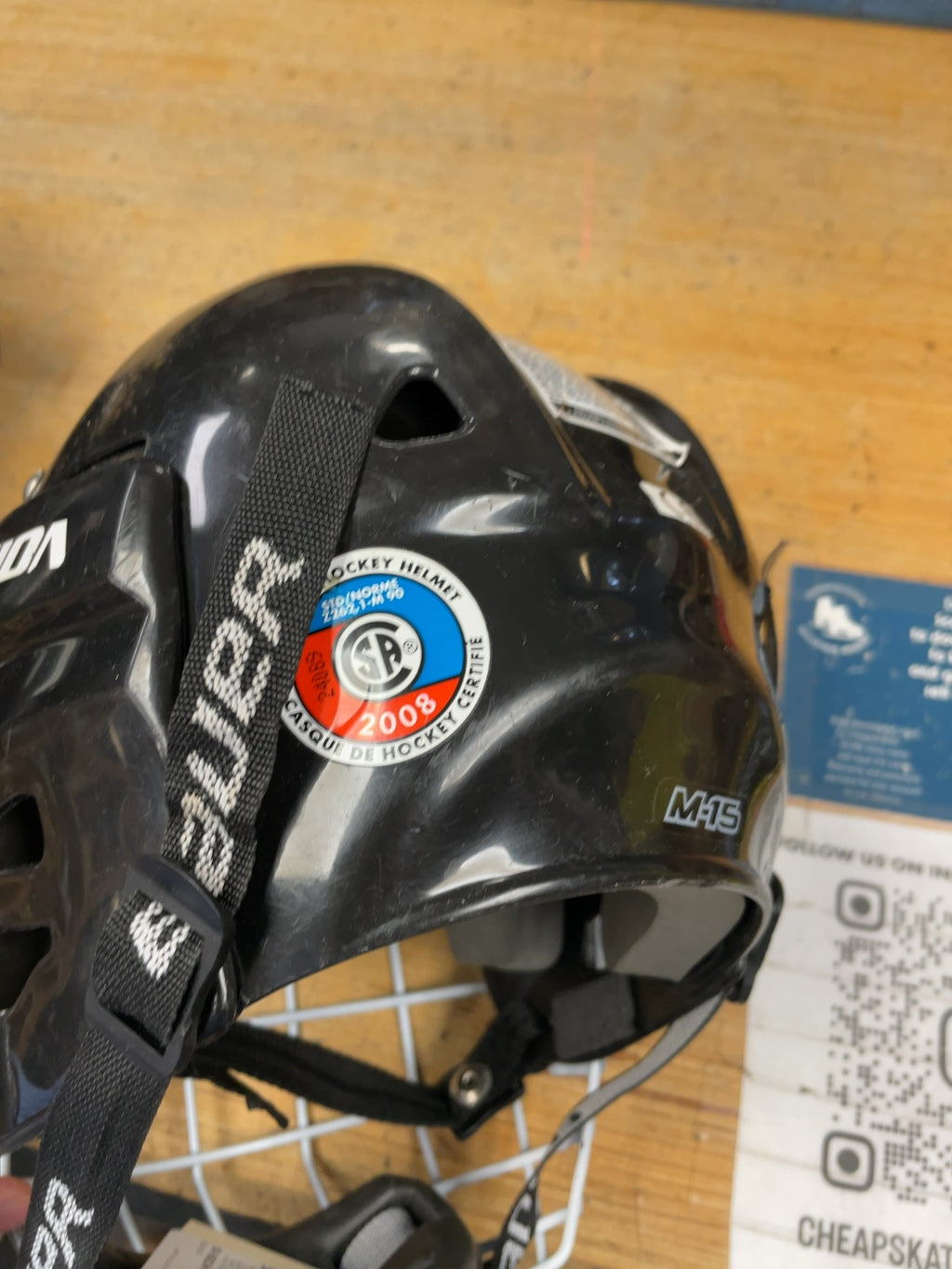 Mission M-15 51-55cm Skating Helmet with Cage