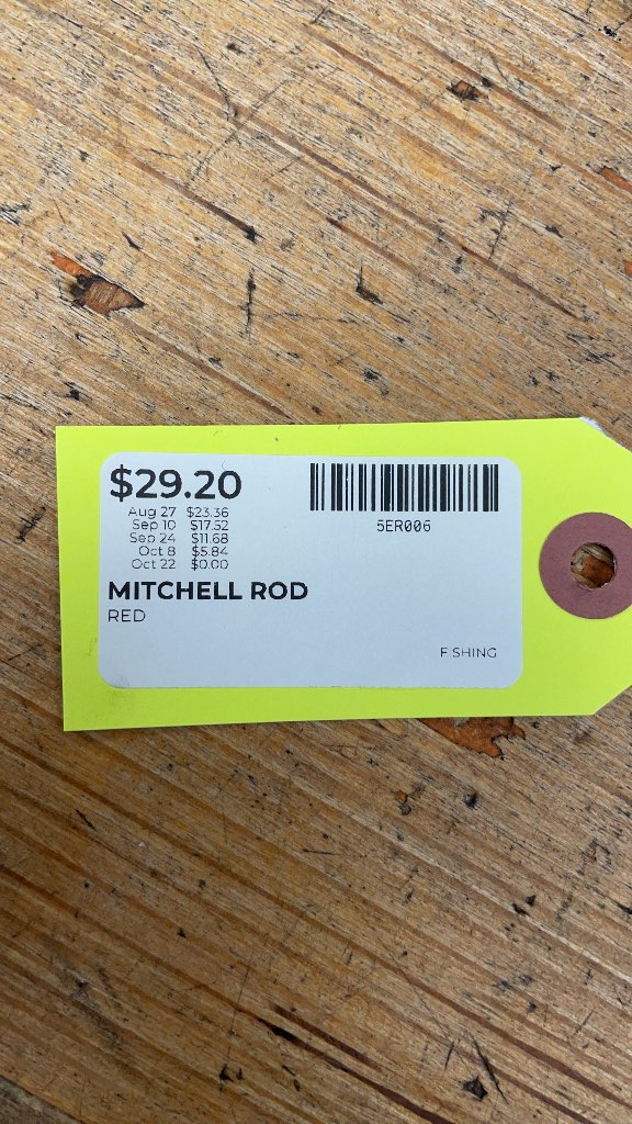 Mitchell 92-213 7' Medium Action Fishing Rod