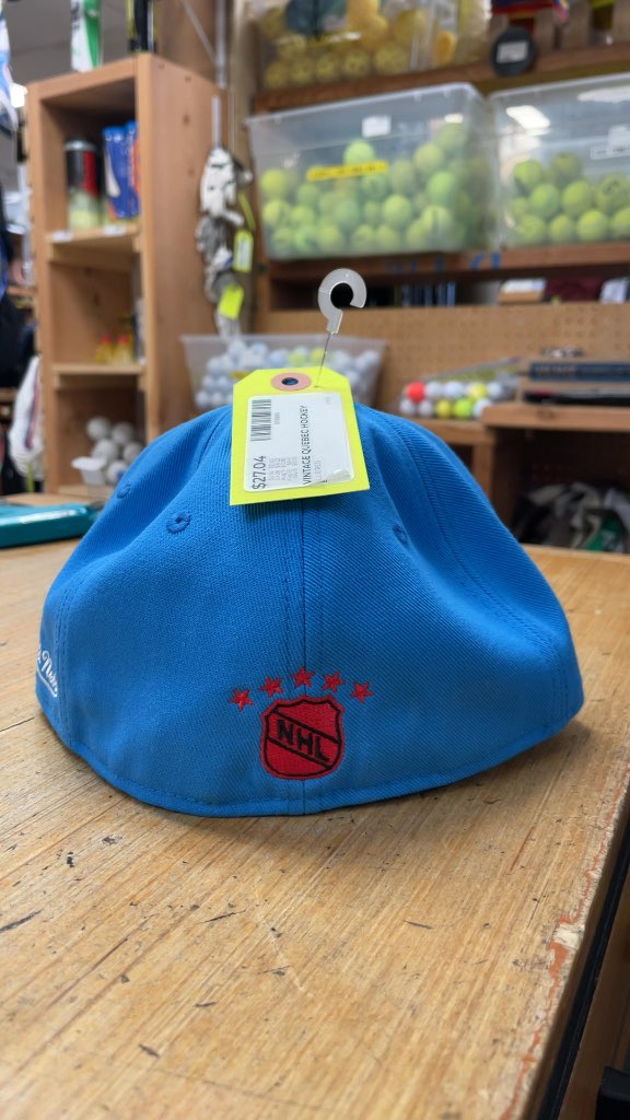 Mitchell & Ness Quebec Nordiques Vintage Hockey Fitted Hat