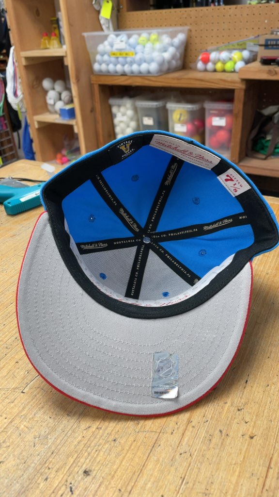 Mitchell & Ness Quebec Nordiques Vintage Hockey Fitted Hat