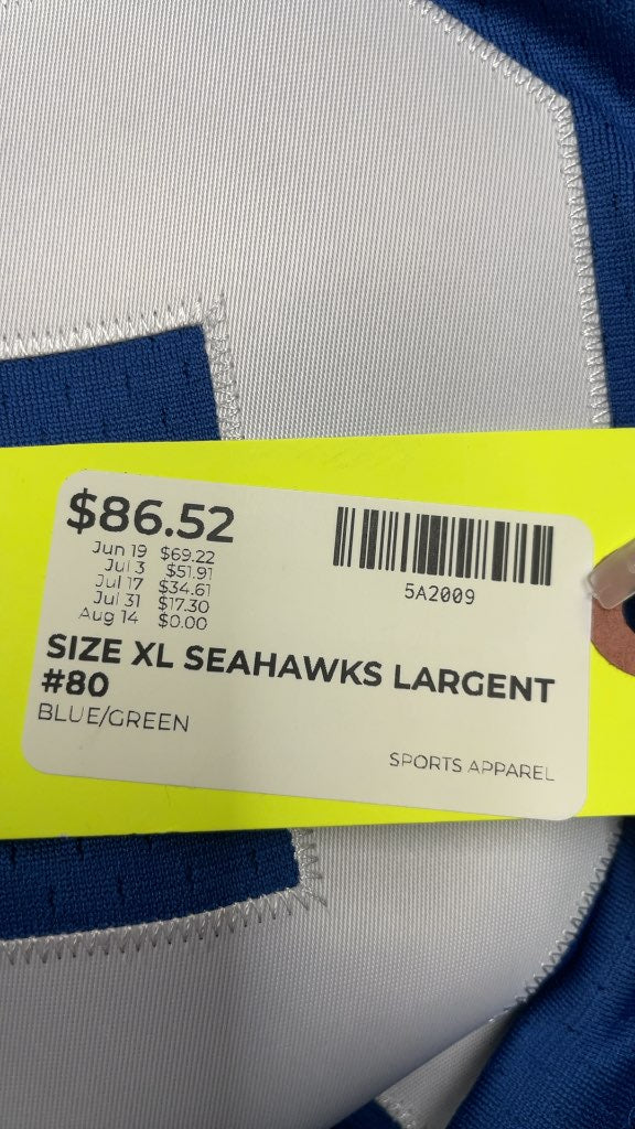 Mitchell & Ness Seattle Seahawks Steve Largent #80 Jersey - XL