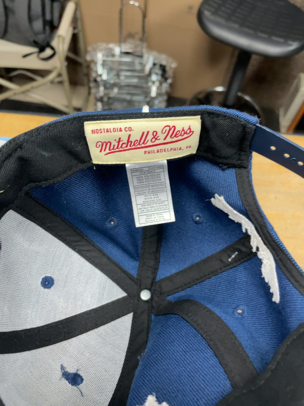 Mitchell & Ness Vancouver Whitecaps FC Boys One Size Fits Most Snapback Hat
