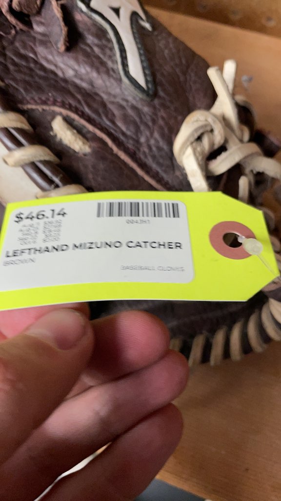 Mizuno Pro-Scoop Catcher's Mitt - Right Handed