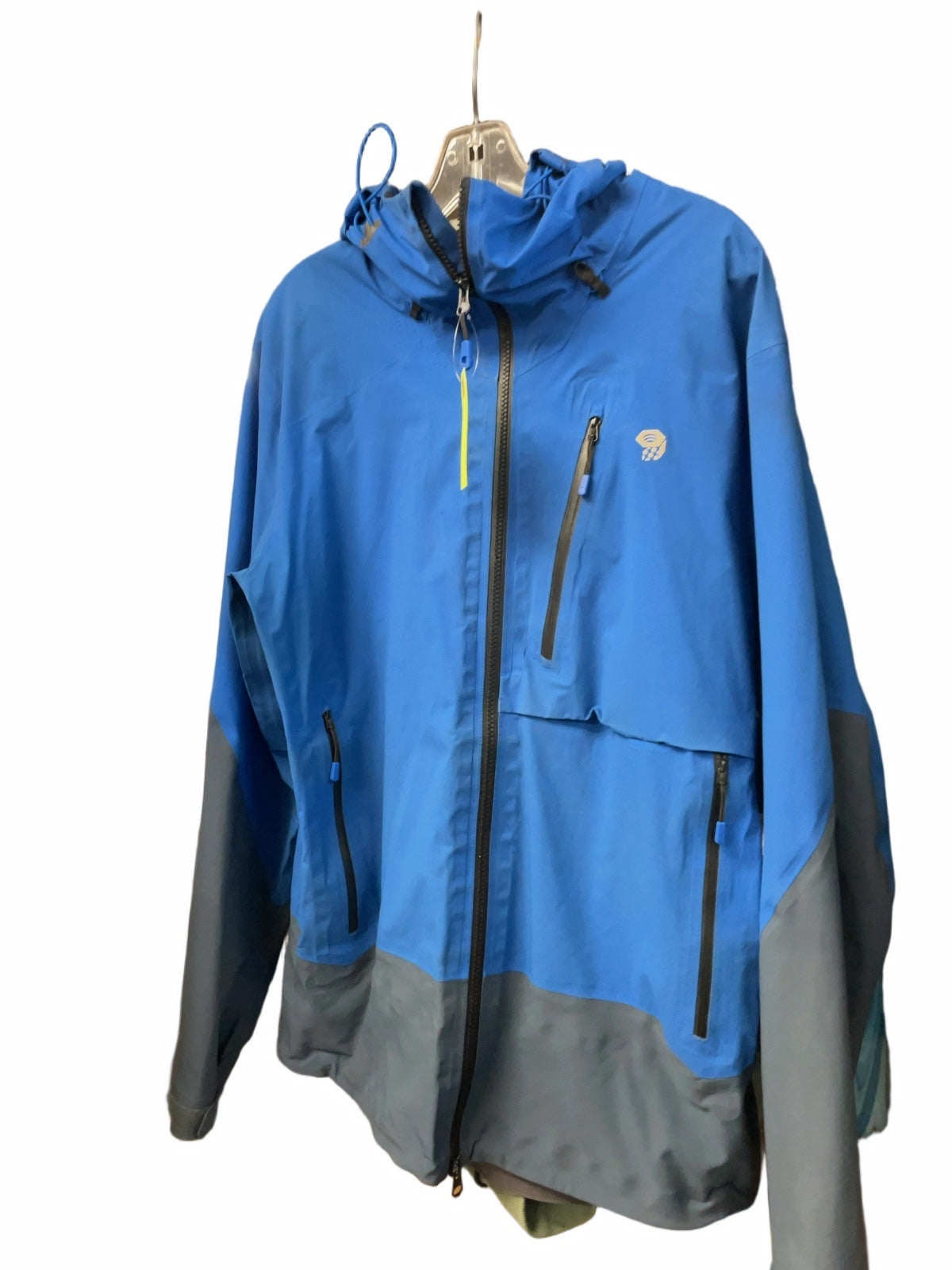 Mountain Hardwear Rain Jacket Size Medium Blue