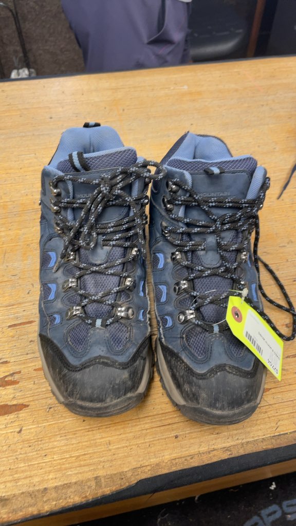 Mountain Warehouse Blue Hiking Boots - Size 8