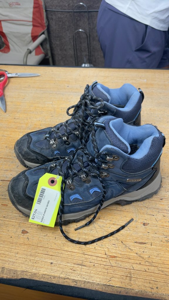 Mountain Warehouse Blue Hiking Boots - Size 8