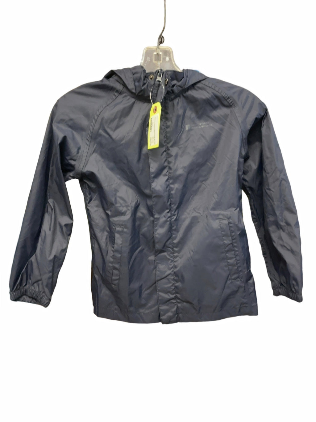 Mountain Warehouse Junior Rain Jacket - Navy - Size 7/8