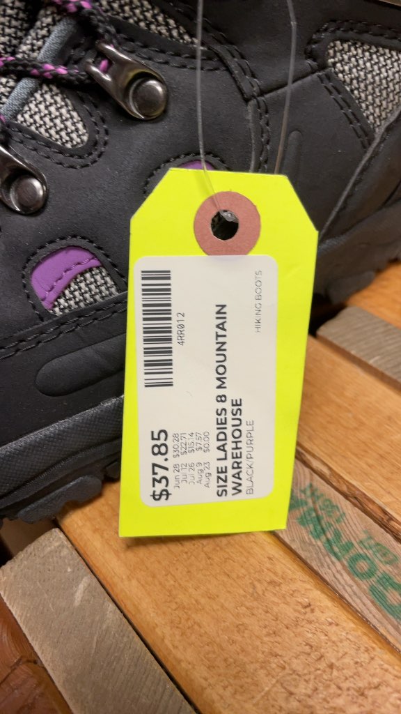 Mountain Warehouse Ladies Hiking Boots - Size 8