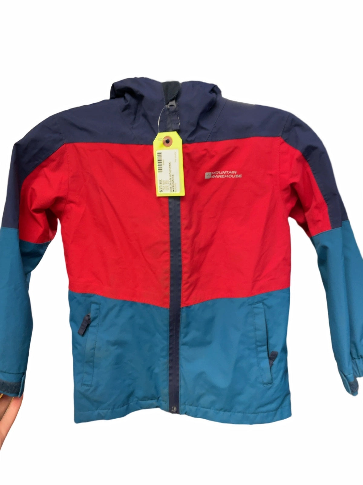 Mountain Warehouse Rain Jacket JR 5/6 Blue/Red