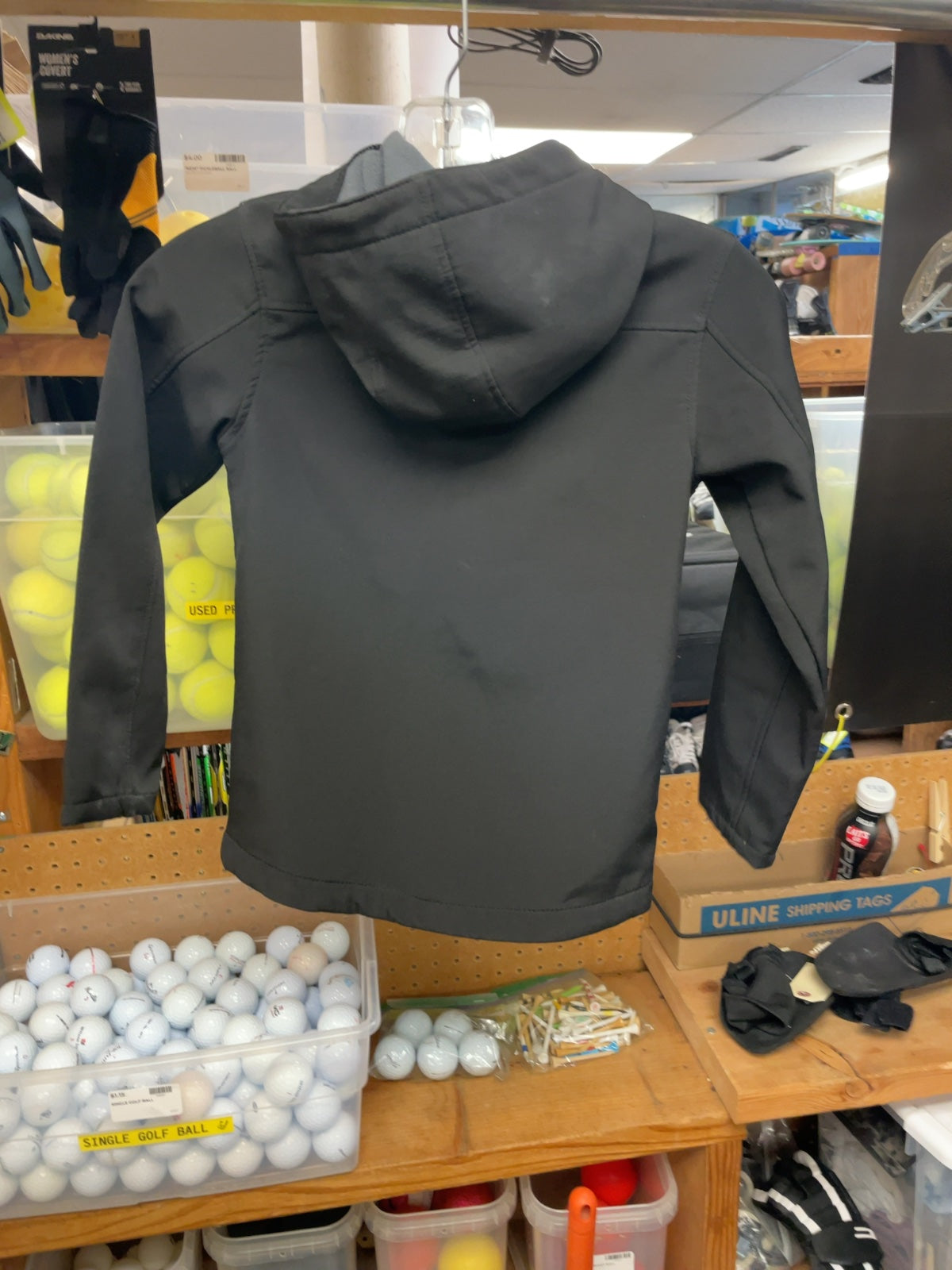 Mountain Warehouse Softshell Jacket 7-8 YRS Black