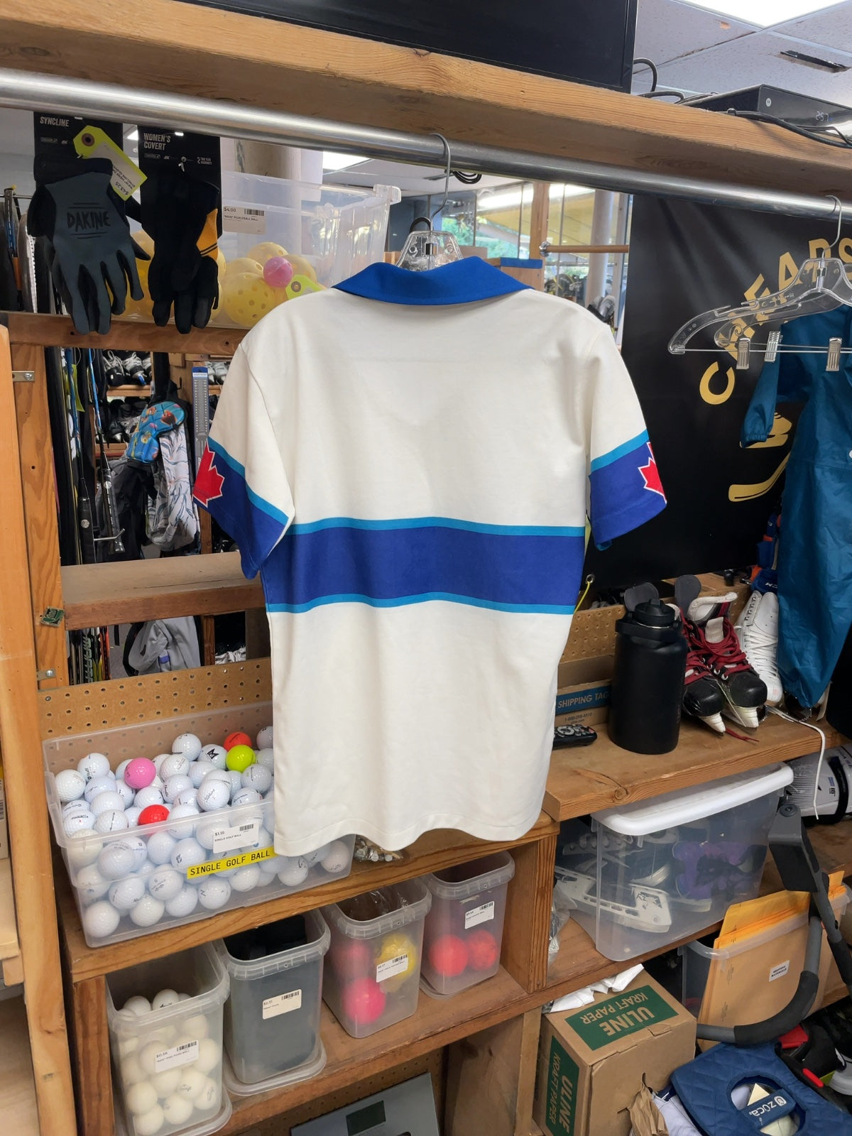 NASL Vancouver Whitecaps Vintage Jersey Size M White/Blue