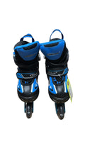 Nattork Adjustable Inline Skates - Blue/Black - Size 10C-13C