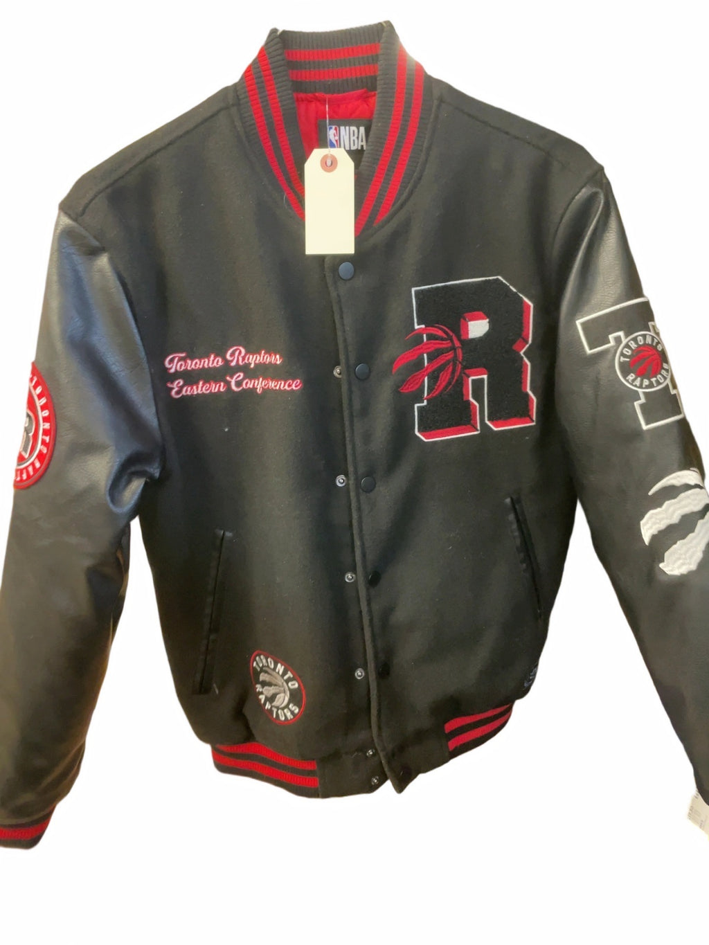 NBA Josh Denzel Toronto Raptors Varsity Jacket Size XS