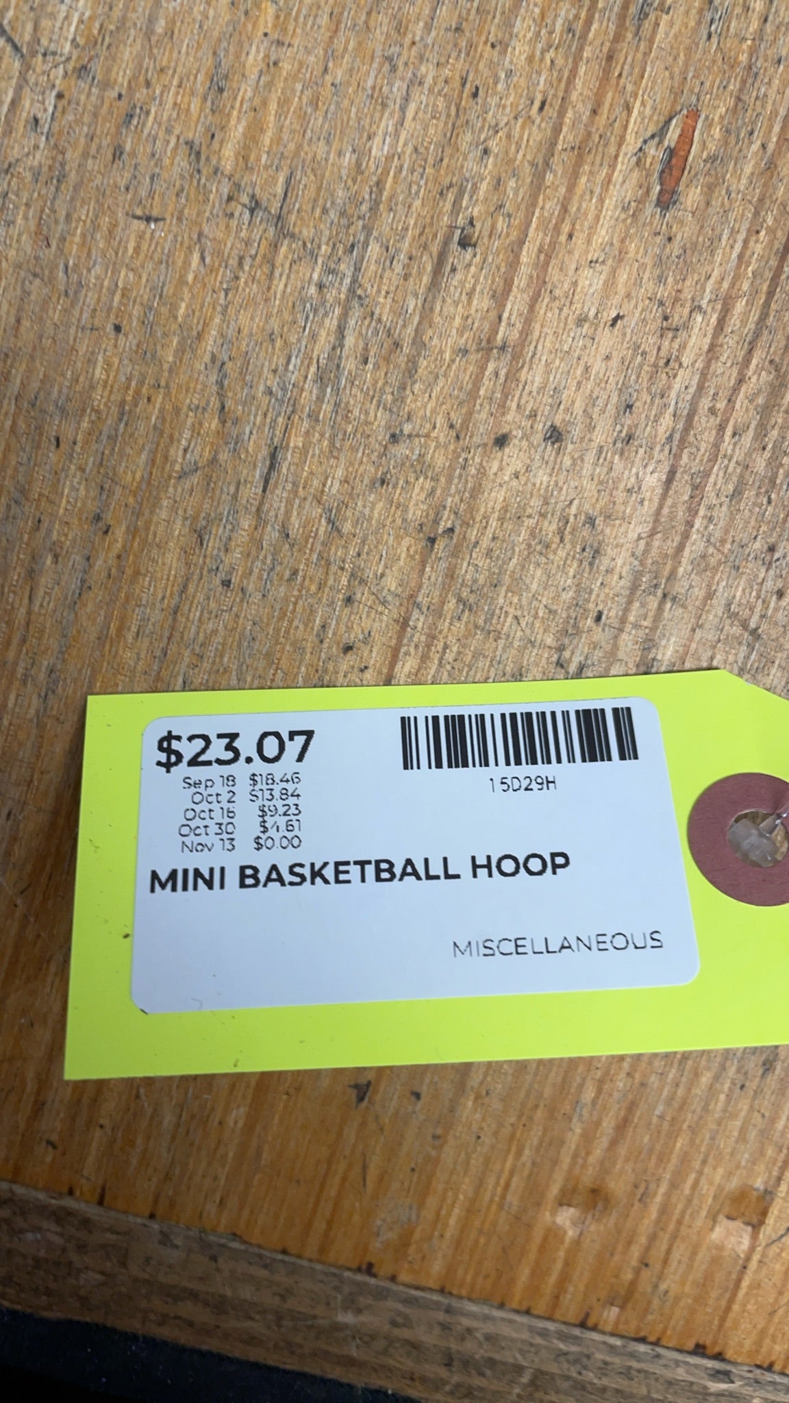 NBA Mini Basketball Hoop