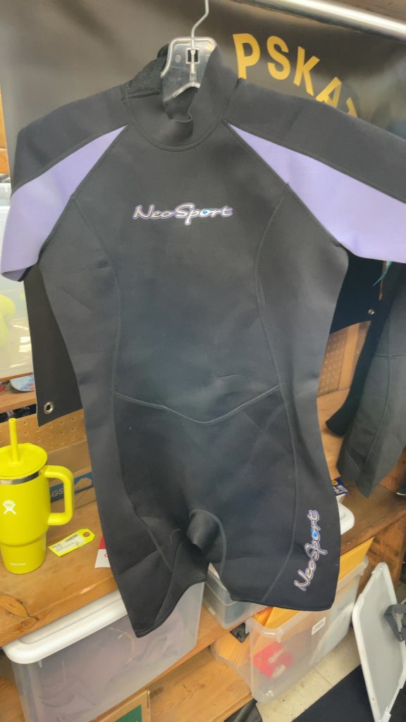 NeoSport Ladies 2mm Shorty Wetsuit - Size 10