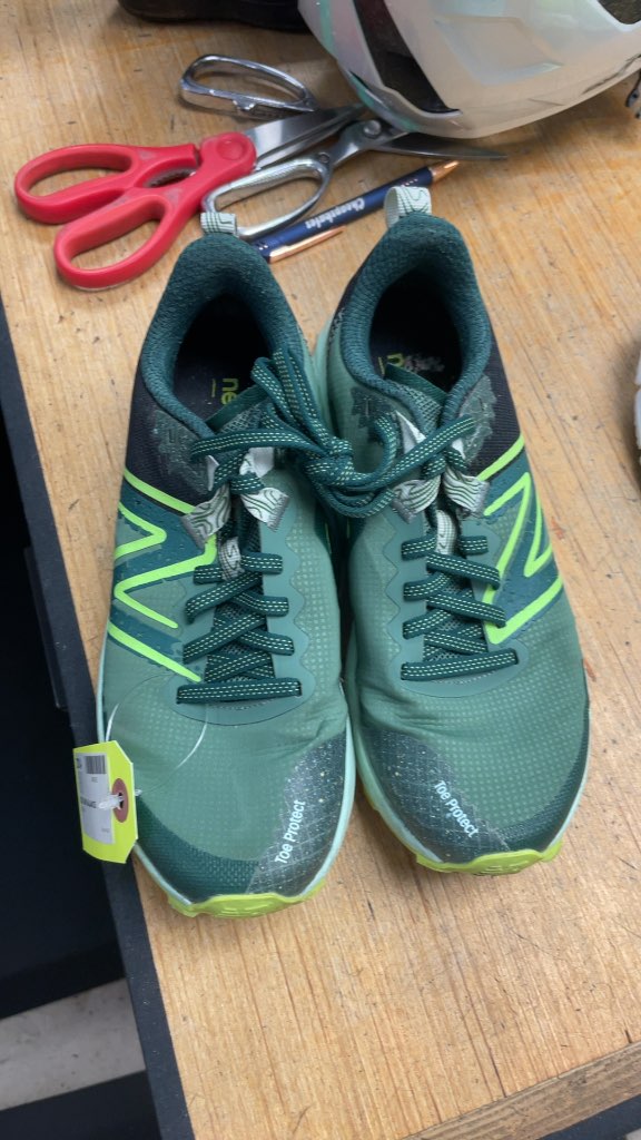 New Balance Toe Protect Trail Running Shoes - Size 7