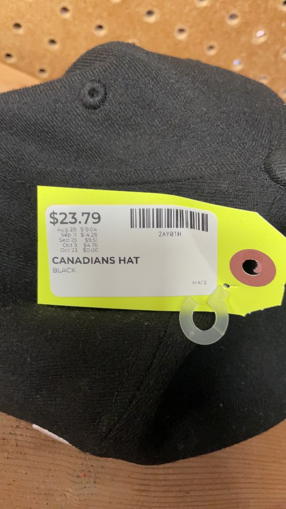 New Era 59FIFTY Vancouver Canadians Fitted Hat - Black - Size 7 5/8