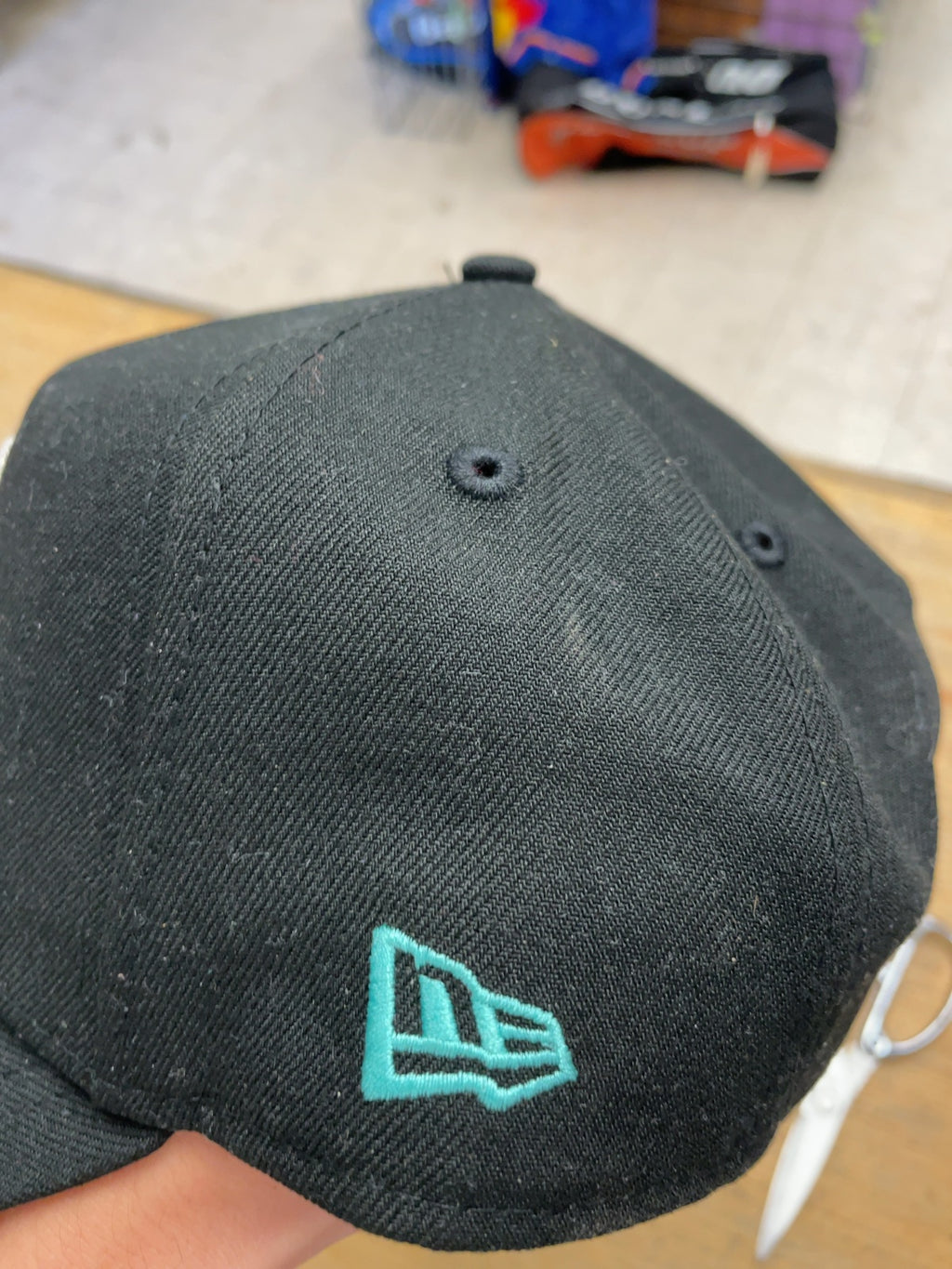New Era 9FORTY Adjustable Toronto Raptors Hat Black