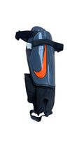 Nike Adult Soccer Shin Pads - Grey/Orange