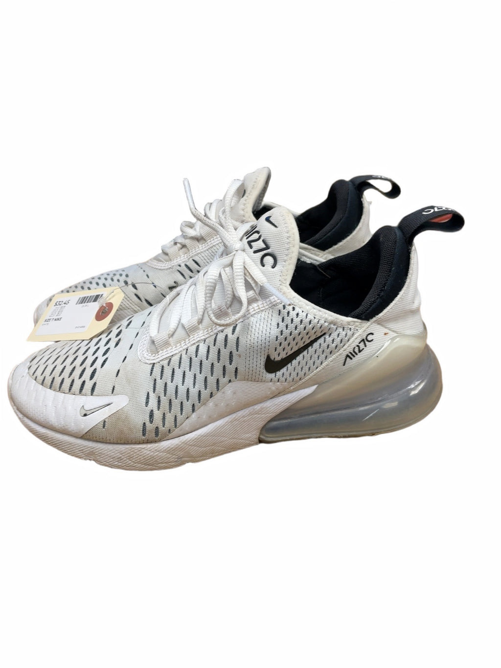 Nike Air 270 Size 7 White Sneakers