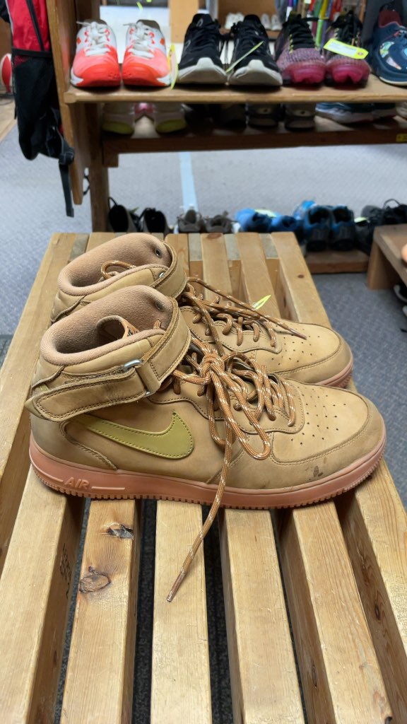 Nike Air Force 1 Mid Brown - Size 11.5