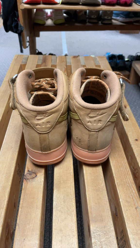 Nike Air Force 1 Mid Brown - Size 11.5