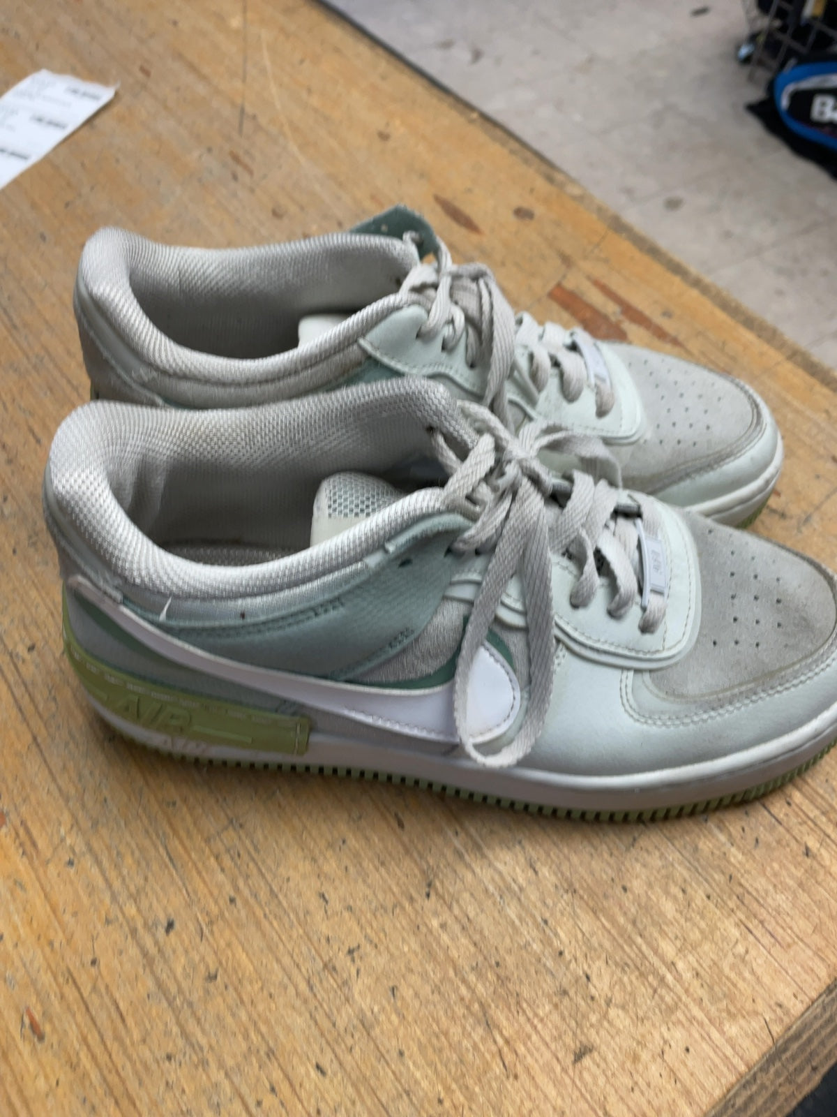 Nike Air Force 1 Shadow Size 8.5 US Grey/Green Sneakers