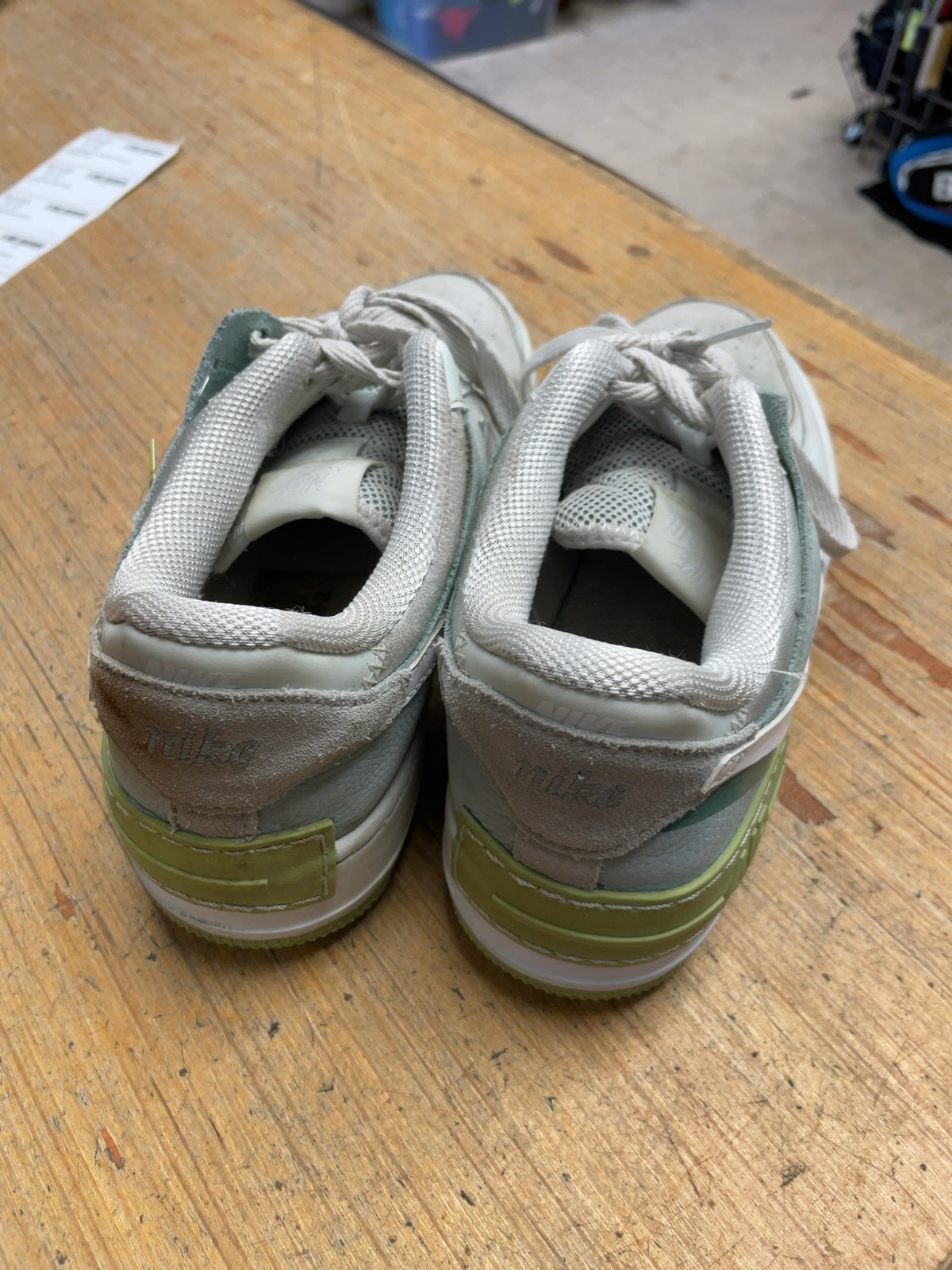 Nike Air Force 1 Shadow Size 8.5 US Grey/Green Sneakers