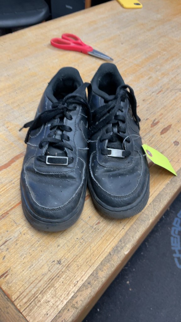Nike Air Force 1 Sneakers - Size 7 - Black