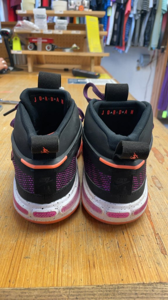 Nike Air Jordan 36 Basketball Shoes - Purple - Size 10.5