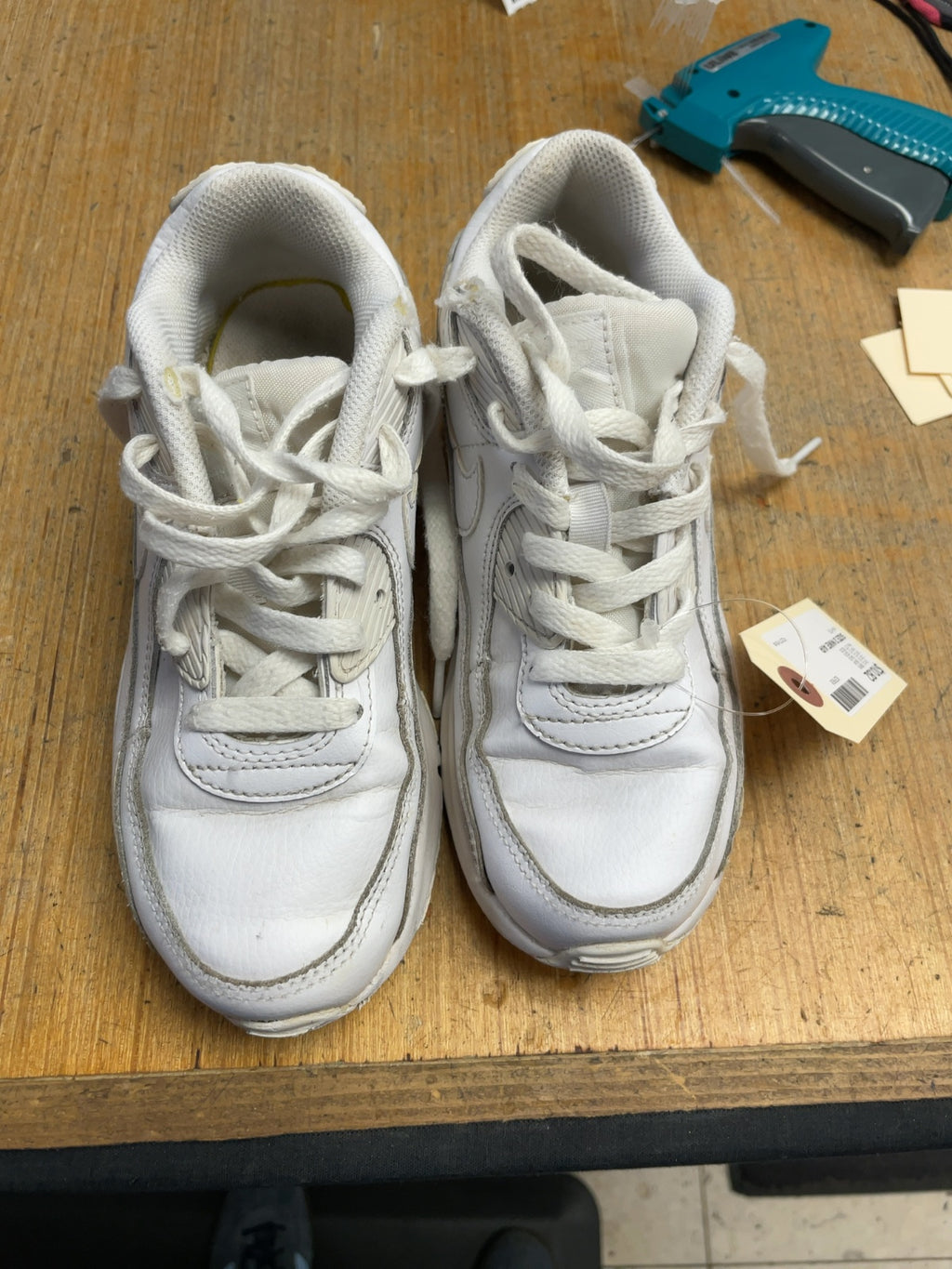 Nike Air Max 90 Size 2 White Sneakers