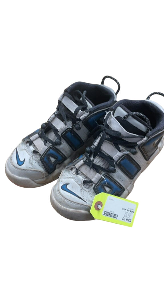 Nike Air More Uptempo Grey/Blue Size 4.5