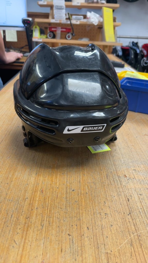 Nike Bauer Black Skating Helmet - Size Medium