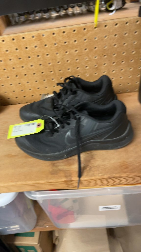 Nike Black Running Shoes Size 5.5
