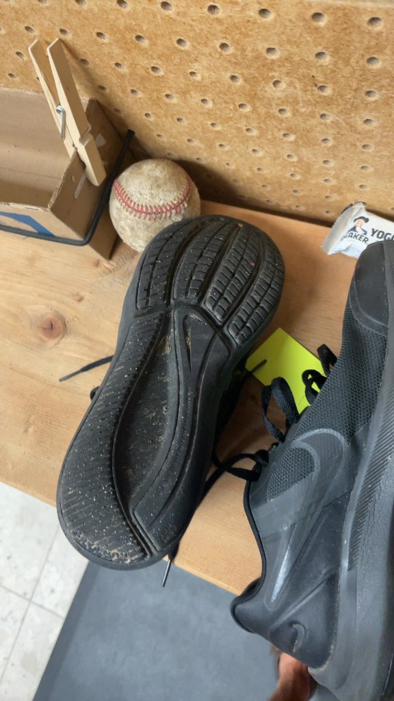 Nike Black Running Shoes Size 5.5