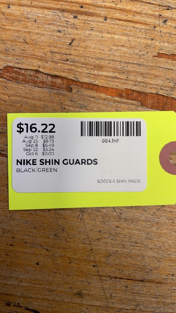 Nike Charge Soccer Shin Guards